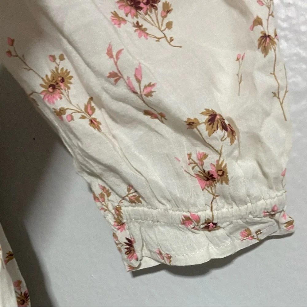 Vineyard Vines Floral Cream Dress